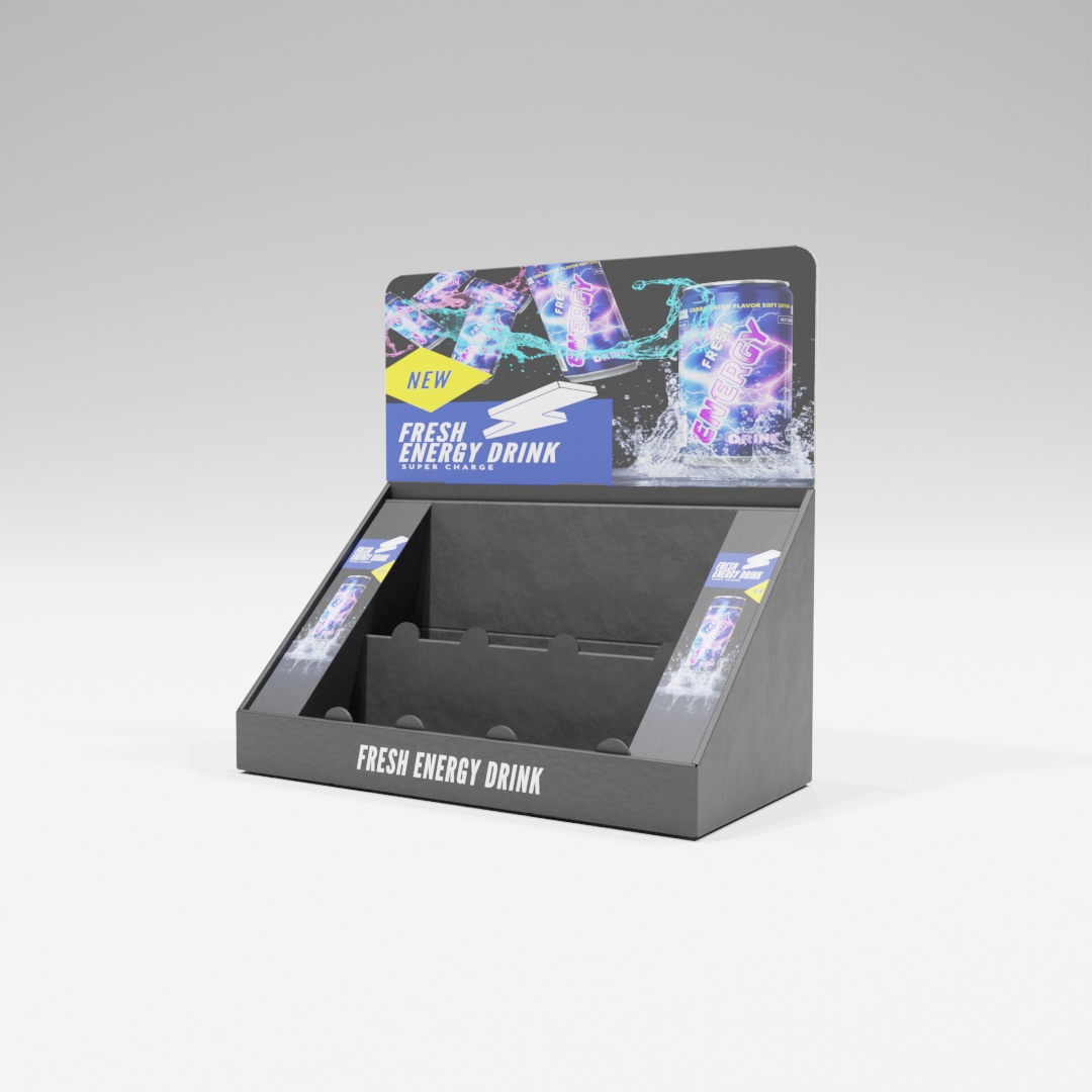 両サイド訴求タイプカウンター什器