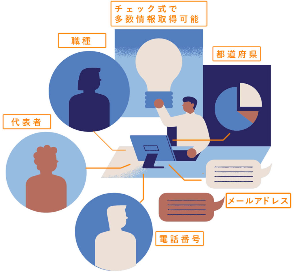 どのような情報が取れるか